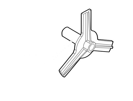 Spare part COLDELITE centering star Item 048