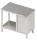 Mesa de trabalho com prateleira intermédia 1200x600x850 RX