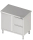 Armadio da lavoro con porta a battente 1900x700x850 2xcassetti RX