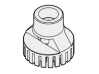 Spare part BOVO homogenizing stirrer head without...