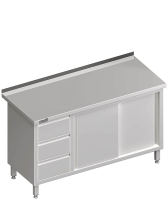 Armoire de travail avec portes coulissantes 1800x700x850...