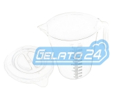 GELATO24 Messbecher mit Deckel 5 L