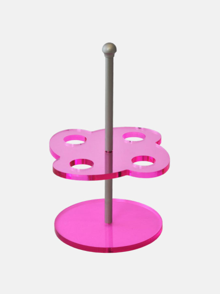 NEROLUCE supporto per cono gelato 4xStandard fuxia