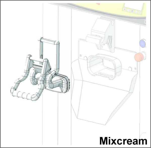 Pièce détachée BRAVO Mixcream Robinet d'écoulement