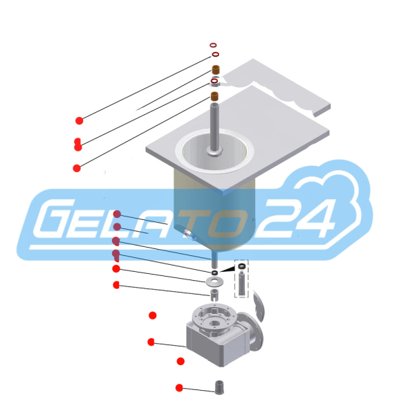Ersatzteil TELME ECOGEL 40-120 SET GETRIEBETAUSCH