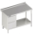 Tavolo da lavoro con ripiano intermedio 1800x600x850 2xcassetti LX