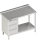 Mesa de trabajo con estante intermedio 2200x600x850 3xcajones LX