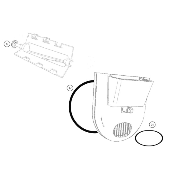 Ersatzteil BRAVO Dichtungssatz Trittico 122 /  183