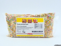 Zucchero a velo colorato, 100% colori naturali puri 1 kg