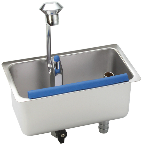 STÖCKEL 14/16 Inbouwwastafel met douche