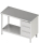 Worktable with intermediate shelf 1800x600x850 3xdrawers RX