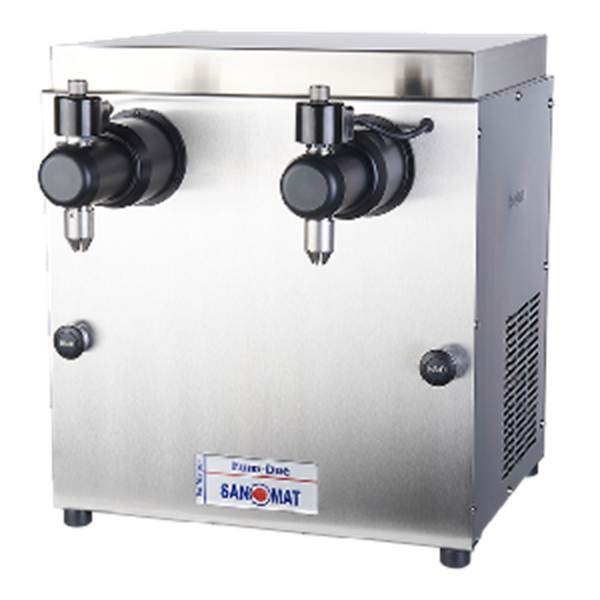 SANOMAT DUETTO Machine à crème 2x5 L