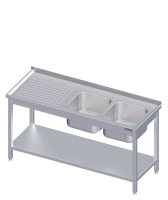 Spoelunit met tussenplank 2300x600x850 2xspoel RX AFK