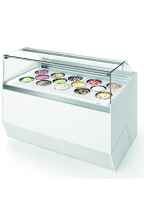 BRX Speiseeisvitrine VISTA 3reihig 20-20 P990 H1150 L2250