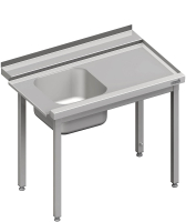 Tavolo da pranzo 1xlavandino 800x750x880 RX AFK