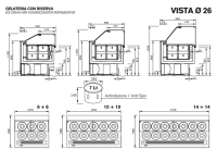 BRX Speiseeisvitrine VISTA 2reihig 14-14 P990 H1150 L2250
