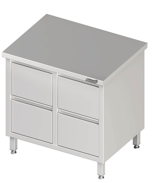 Drawer cabinet 2x2 drawers 840x700x850