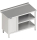 Mesa de trabajo con estante intermedio 1100x700x850 LX AFK