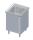 Sink cabinet with hinged door 600x700x850 1xbasin AFK