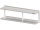 Prateleira de parede com 2 cantoneiras 1200x300x390