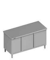 Armoire de travail avec porte battante 1400x600x850 LX