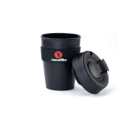 MOCAMBO Coffee to go mug black incl. lid (reusable)