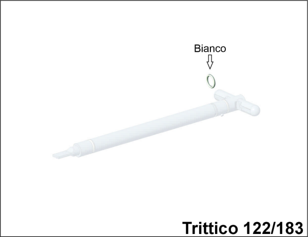 Ersatzteil BRAVO Dichtung .OR 112 GOMMA SIL BIANCA 80SH