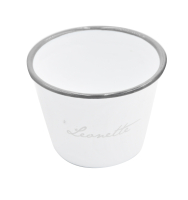 Maceta retro esmaltada Ø8xh7 cm