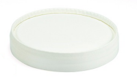 Industrial cardboard lid white Ø134 mm