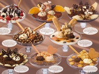 Schoko-Eis-Karten 10 St./Pack