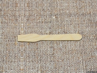 Holzspaten 9,6cm FSC "Woody" gewachst