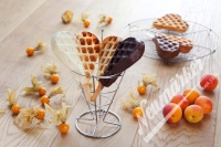Placas intercambiables de corazón de gofre Neumärker para Thermocook
