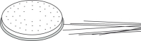 Pastaschijf Ø 50 mm Capelli dAngelo voor...