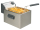 Fritadeira eléctrica 1x 5 litros
