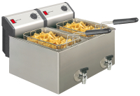 Freidora eléctrica 2x 8 litros