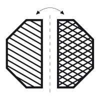 Half Cast Iron Grid
