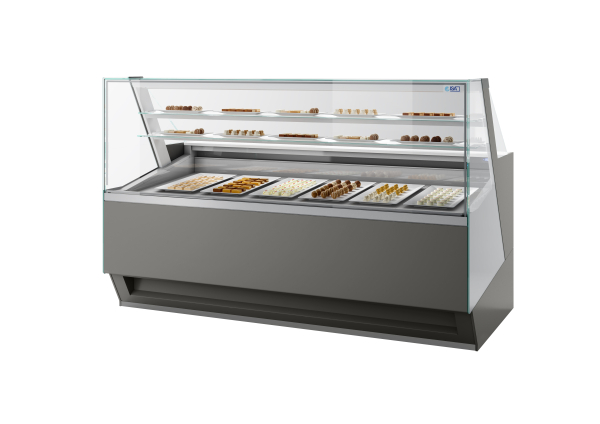 ISA Pralinenvitrine Diva H125 220