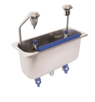 STÖCKEL 54/16/17 Einbauspüle aus mit Dusche +...