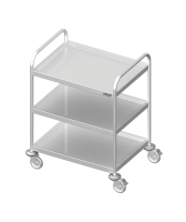 Serving trolley three shelves 900x500x950