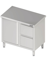 Armário de trabalho com porta articulada...