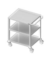 Transport trolley three shelves 1200x500x850