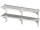 Wandbord 2fach Wandschienen 1600x300x660