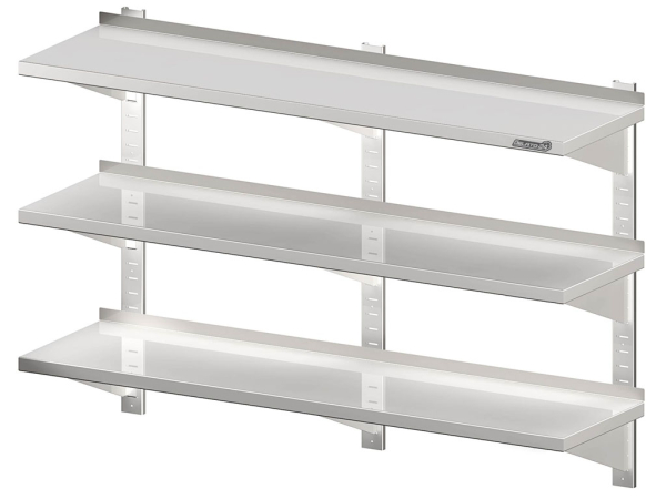 Wandplank 3-voudige wandrails 1000x300x930
