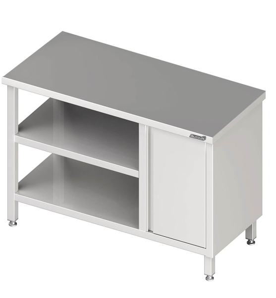 Work table with intermediate shelf 1000x700x850 RX