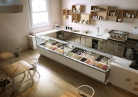 ISA Speiseeisvitrine Diva H125 PLUS2 220