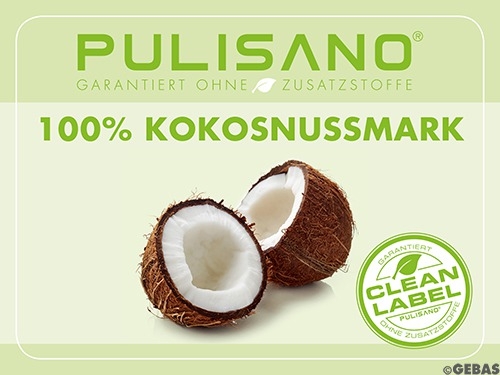 Pulisano coconut pulp 100% - firm consistency, finely ground