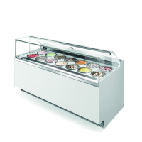 BRX Speiseeisvitrine VISTA 2reihig 6-6 P990 H1150 L1050