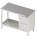 Tavolo da lavoro con ripiano intermedio 2000x600x850 2xcassetti RX
