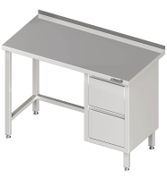Mesa de trabalho 2000x700x850 2xgavetas RX AFK