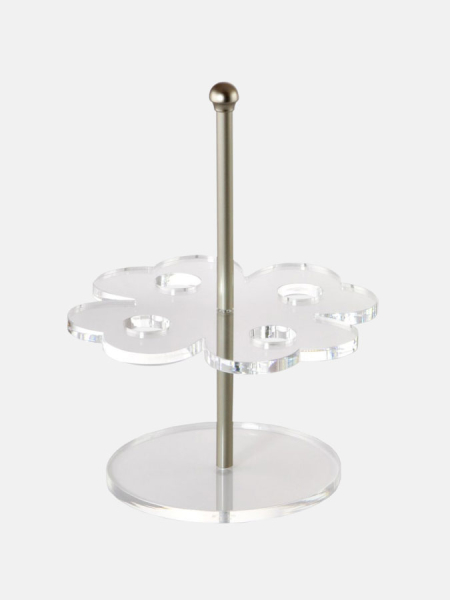 Suporte para croissants NEROLUCE 4xPadrão transparente